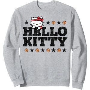 image:imageHello Kitty Basketball Star SweatshirtHeather Grey