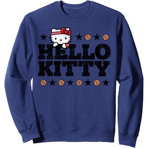 image:imageHello Kitty Basketball Star SweatshirtNavy Blue