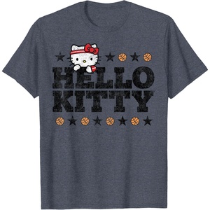 image:imageHello Kitty Basketball Star TShirtHeather Blue