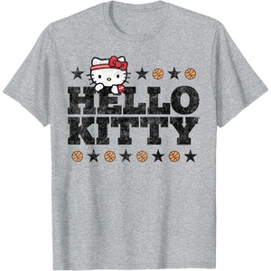 image:imageHello Kitty Basketball Star TShirtHeather Grey
