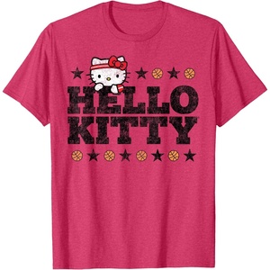 image:imageHello Kitty Basketball Star TShirtRed Heather