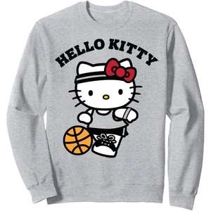 image:imageHello Kitty Basketball SweatshirtHeather Grey