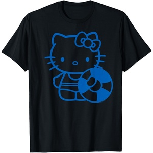 image:imageHello Kitty Blue Summer Swim TShirtBlack