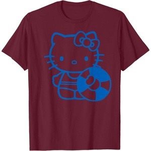 image:imageHello Kitty Blue Summer Swim TShirtBurgundy