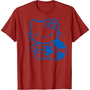 image:imageHello Kitty Blue Summer Swim TShirtCranberry Red