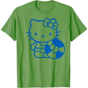 image:imageHello Kitty Blue Summer Swim TShirtGrass Green