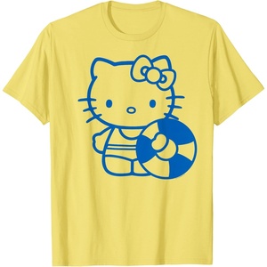image:imageHello Kitty Blue Summer Swim TShirtLemon Yellow