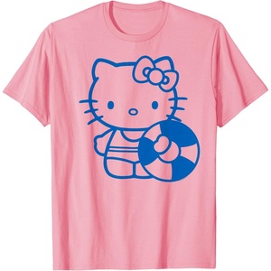 image:imageHello Kitty Blue Summer Swim TShirtPink