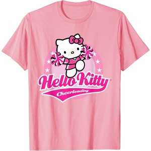 image:imageHello Kitty Cheerleading Cheerleader Tee Shirt TShirtPink