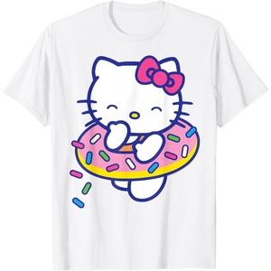 image:imageHello Kitty Donut Sprinkles Floaty Summer Swimming TShirtWhite