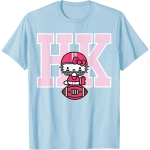 image:imageHello Kitty Football Spirit Tee Shirt TShirtBaby Blue