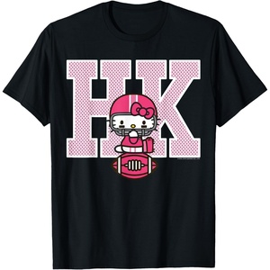 image:imageHello Kitty Football Spirit Tee Shirt TShirtBlack