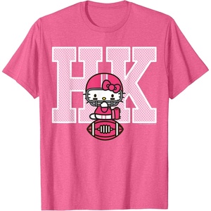 image:imageHello Kitty Football Spirit Tee Shirt TShirtPink Heather