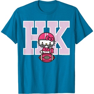 image:imageHello Kitty Football Spirit Tee Shirt TShirtSapphire Blue