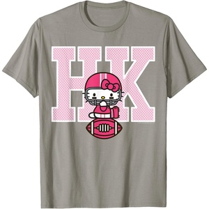 image:imageHello Kitty Football Spirit Tee Shirt TShirtSlate Grey