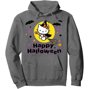image:imageHello Kitty Happy Halloween Hoodie Pullover HoodieAsphalt Grey