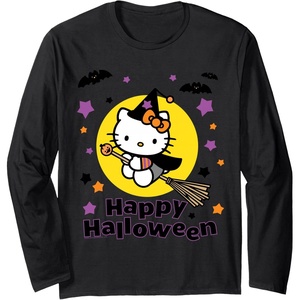 image:imageHello Kitty Happy Halloween Long Sleeve Shirt Long Sleeve TShirtBlack