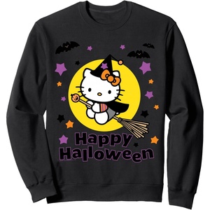 image:imageHello Kitty Happy Halloween Sweatshirt SweatshirtBlack