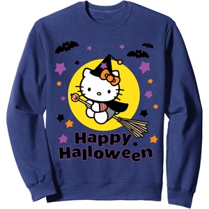image:imageHello Kitty Happy Halloween Sweatshirt SweatshirtNavy Blue