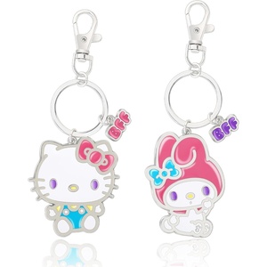 image:imageHello Kitty Keychain BFF Set of 2 My Melody and Mimmy White Sanrio Keychain Set Official LicenseHello Kitty and My Melody