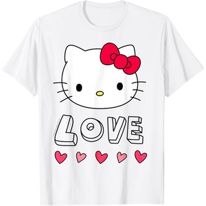 image:imageHello Kitty Love and Hearts Valentine Shirt TShirtWhite