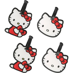 image:imageHello Kitty Luggage Tag for Suitcases 4Pack Official License Cute Luggage Tags Sanrio Travel Gifts