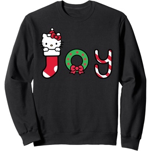 image:imageHello Kitty Merry Christmas Joy Sweatshirt SweatshirtBlack