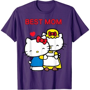image:imageHello Kitty Mothers Day Best Mom Tee Shirt Womens TShirtPurple