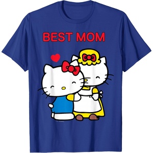 image:imageHello Kitty Mothers Day Best Mom Tee Shirt Womens TShirtRoyal Blue