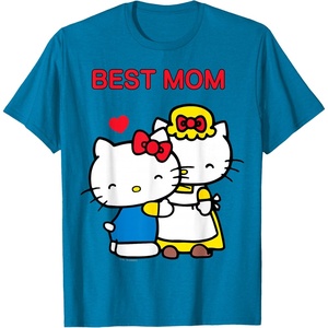 image:imageHello Kitty Mothers Day Best Mom Tee Shirt Womens TShirtSapphire Blue