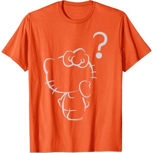 image:imageHello Kitty Question Mark Tee Shirt TShirtOrange