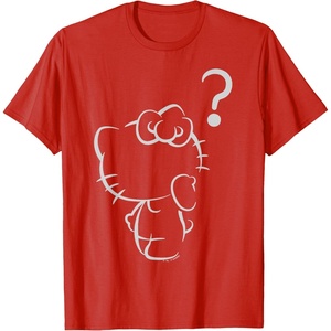 image:imageHello Kitty Question Mark Tee Shirt TShirtRed