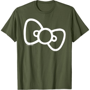 image:imageHello Kitty Retro Bow Shirt TShirtOlive Green