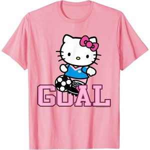 image:imageHello Kitty Soccer Goal Sports Athlete Tee Shirt TShirtPink