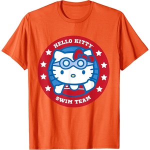 image:imageHello Kitty Swim Team Swimmer Tee Shirt TShirtOrange