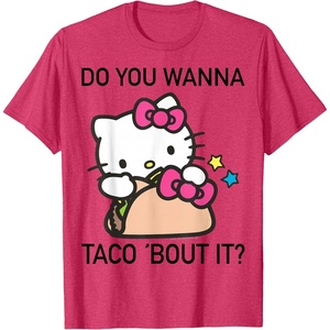 image:imageHello Kitty Taco Bout It Tee Shirt TShirtRed Heather