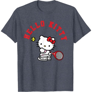 image:imageHello Kitty Tennis Tee Shirt TShirtHeather Blue