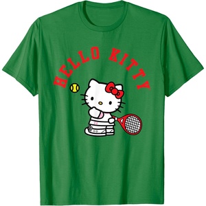 image:imageHello Kitty Tennis Tee Shirt TShirtKelly Green
