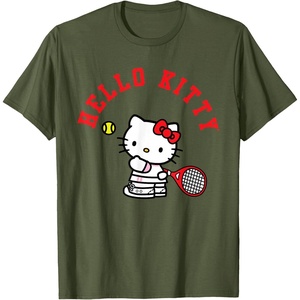 image:imageHello Kitty Tennis Tee Shirt TShirtOlive Green