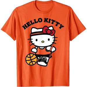 image:imageHello Kitty Unisex Kids Basketball TShirt Blue SmallOrange
