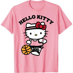 image:imageHello Kitty Unisex Kids Basketball TShirt Blue SmallPink