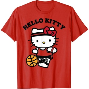 image:imageHello Kitty Unisex Kids Basketball TShirt Blue SmallRed
