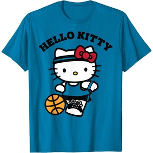 image:imageHello Kitty Unisex Kids Basketball TShirt Blue SmallSapphire Blue