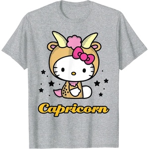 image:imageHello Kitty Zodiac Capricorn Tee Shirt TShirtHeather Grey