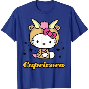 image:imageHello Kitty Zodiac Capricorn Tee Shirt TShirtRoyal Blue