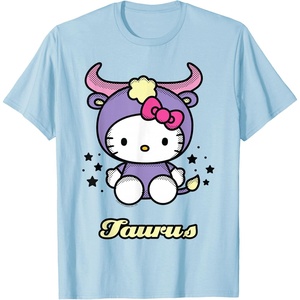 image:imageHello Kitty Zodiac Taurus Tee Shirt TShirtBaby Blue