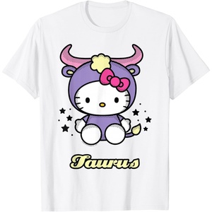 image:imageHello Kitty Zodiac Taurus Tee Shirt TShirtWhite