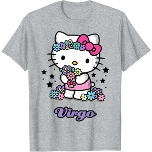 image:imageHello Kitty Zodiac Virgo Tee Shirt TShirtHeather Grey