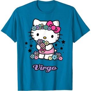 image:imageHello Kitty Zodiac Virgo Tee Shirt TShirtSapphire Blue