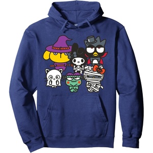 image:imageHello Sanrio Characters Halloween Costume Hoodie Pullover HoodieNavy Blue